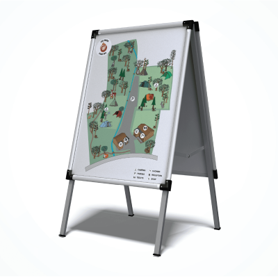 img data-src="Fox-Wood-Map" alt="Custom campsite map poster created in Creative Studio, visually highlighting key locations and amenities for easy navigation.".>